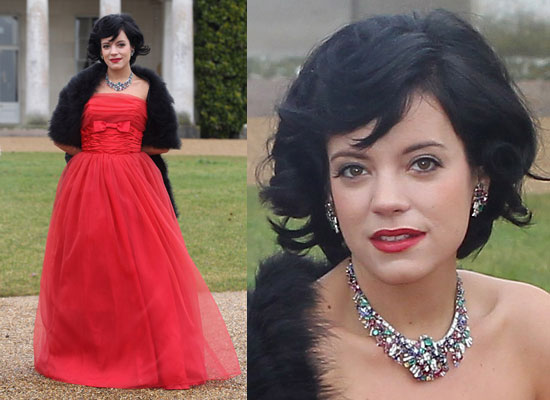 makeup for Lily Allen by Brittany Jamison Lackey