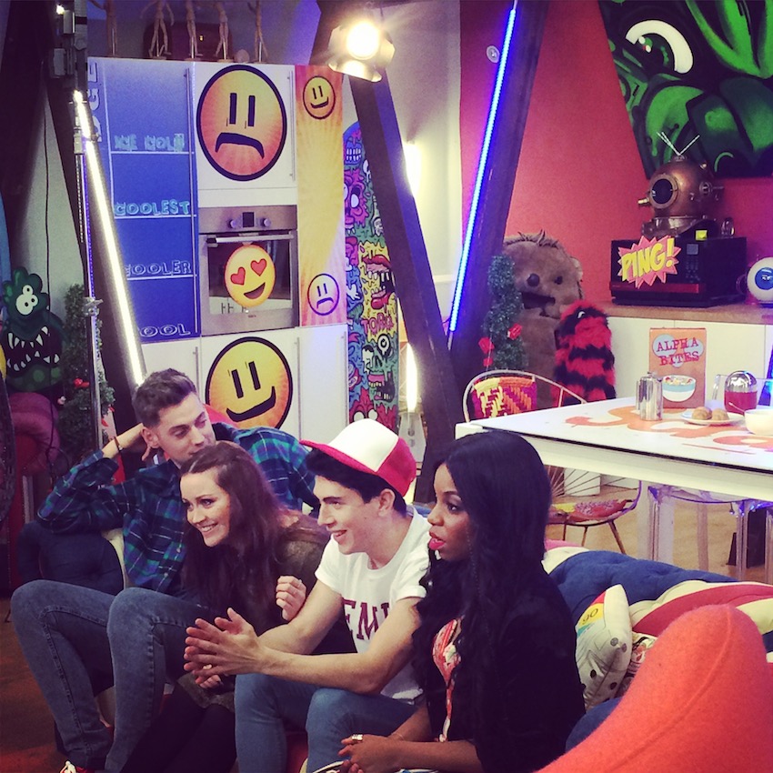 CITV Scrambled TV fillm makeup artist Brighton